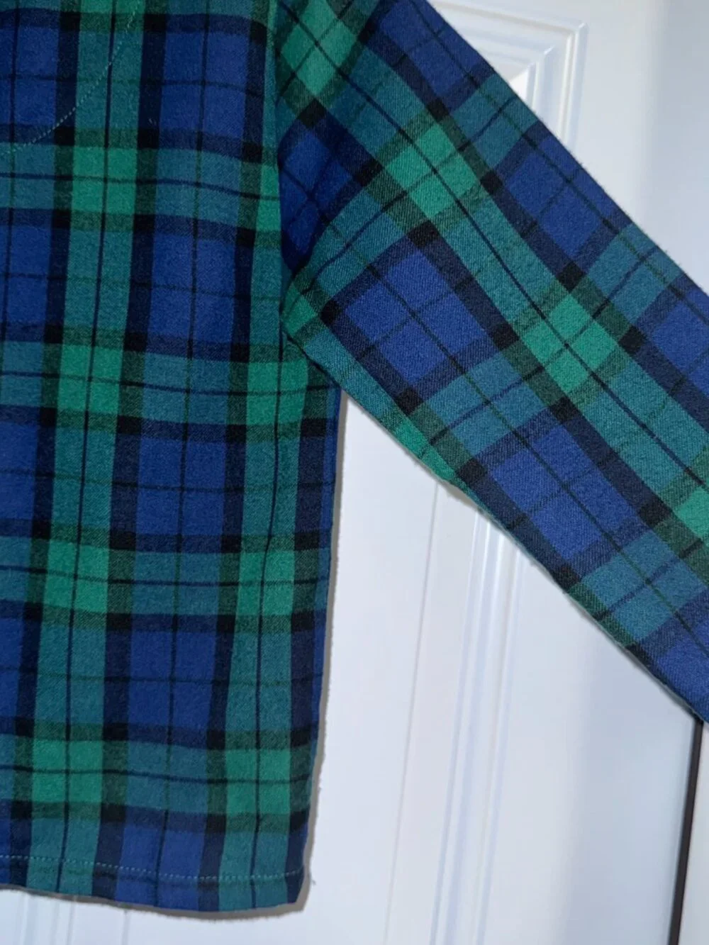 Saint Eve Kids Navy/blue Plaid Pajamas